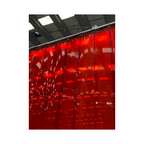 CORTINA DE VINIL ROJA 6 X 6 (1.83 X 1.83 MTS)