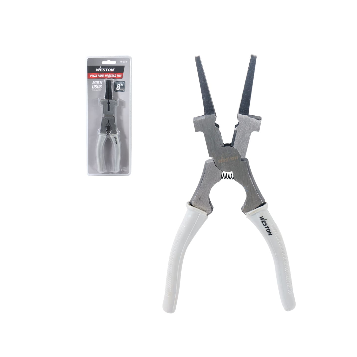 PINZA PARA SOLDADOR WESTON PROCESO MIG 8"