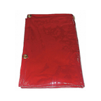 CORTINA DE VINIL ROJA 6 X 6 (1.83 X 1.83 MTS)