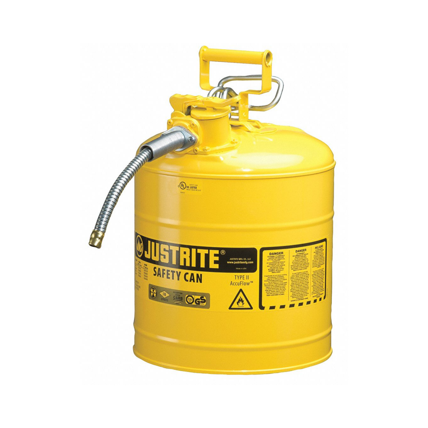 RECIPIENTE DE SEGURIDAD PARA GASOLINA CAP 19 LTS-5 GAL