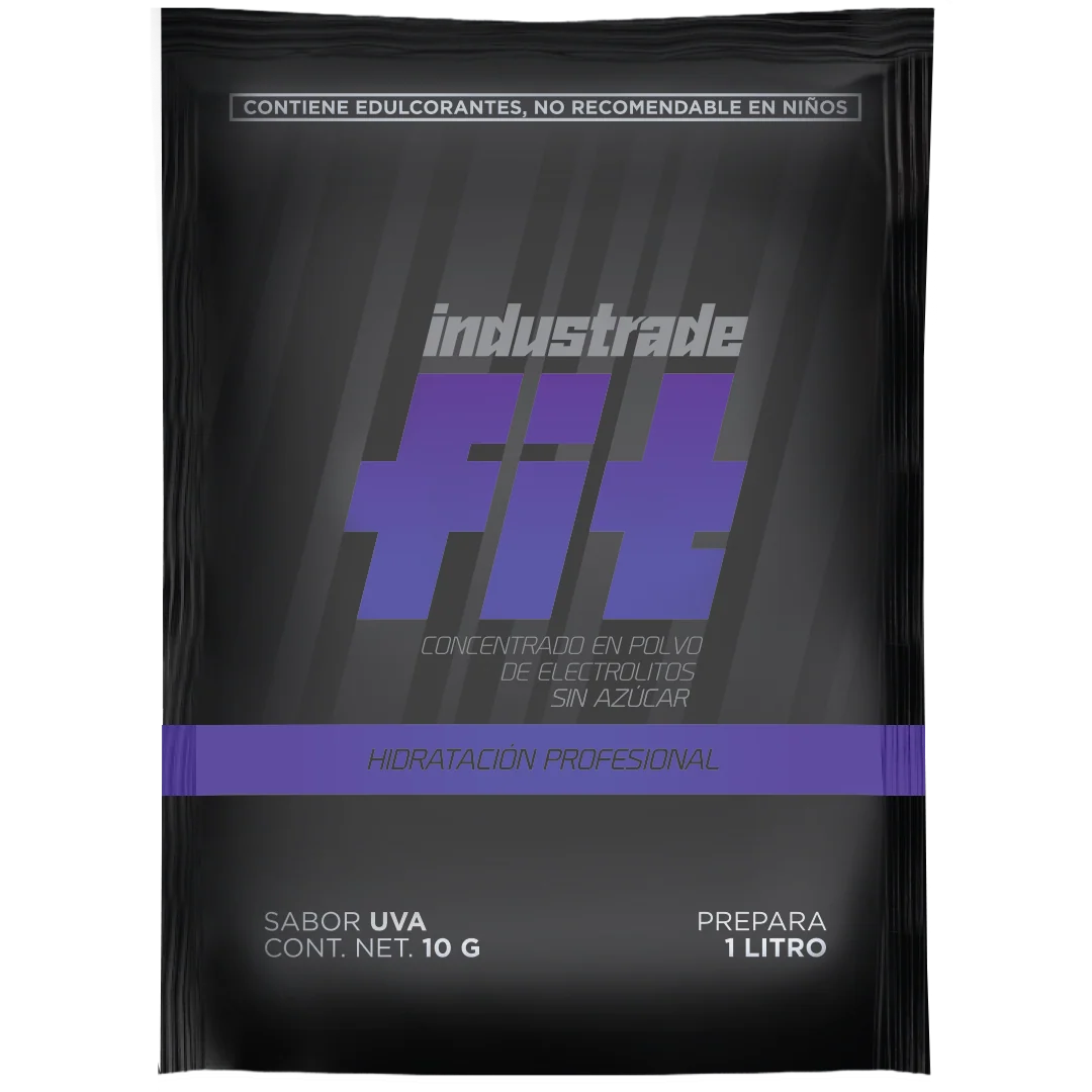 PAQUETE CON 5 SOBRES: ELECTROLITOS INDUSTRIALES FIT (RINDE 100 LITROS)